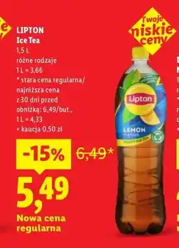 Lidl Lipton Ice Tea oferta