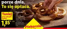 Lidl Precel z solą oferta