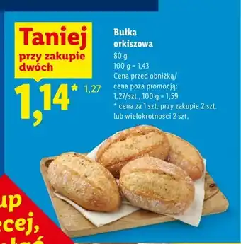 Lidl Bułka orkiszowa oferta
