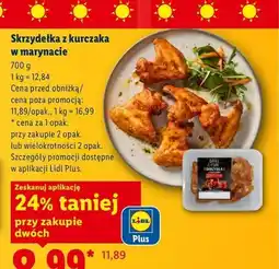 Lidl Skrzydełka z kurczaka w marynacie Grill&Fun oferta
