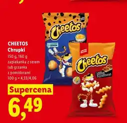 Lidl Chrupki Cheetos o smaku zapiekanki z serem oferta