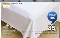 JYSK Prześcieradło VANJA 150x250 cm oferta