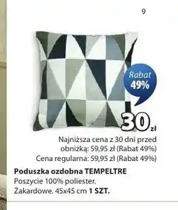 JYSK Poduszka ozdobna Jysk TEMPELTRE oferta