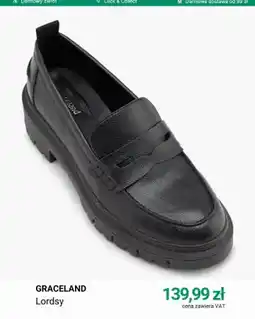 Deichmann Buty damskie lordsy Graceland oferta