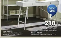 JYSK Biurko LINDVED oferta
