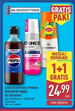 ALDI Koncentrat napoju do saturatora Pepsi Sodastream oferta