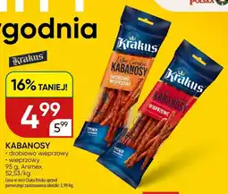 Chata Polska Kabanosy drobiowo-wieprzowe Krakus oferta