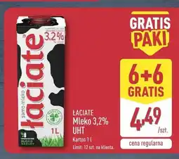 ALDI Mleko 3,2% UHT Łaciate oferta