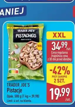 ALDI Pistacje Trader Joe's oferta