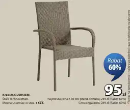 JYSK Krzesło GUDHJEM oferta