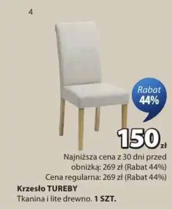 JYSK Krzesło TUREBY oferta