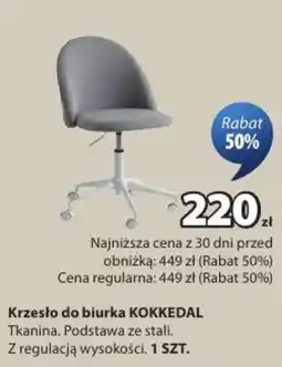 JYSK Krzesło do biurka KOKKEDAL oferta