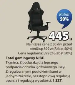 JYSK Fotel gamingowy NIBE oferta