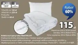 JYSK Kołdra na 4 pory roku VEOFJELLET oferta