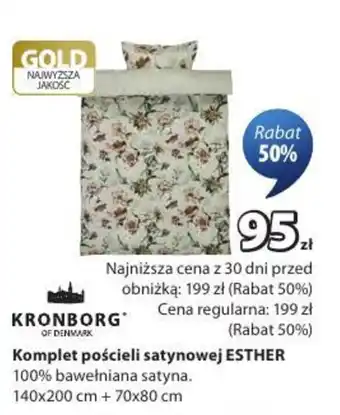 Komplet pościeli satynowej ESTHER