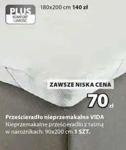 JYSK Prześcieradło nieprzemakalne VIDA oferta