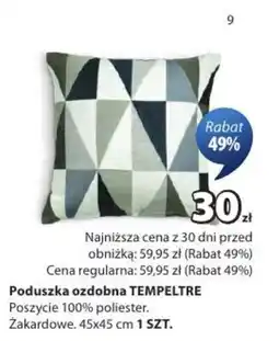 JYSK Poduszka ozdobna TEMPELTRE oferta