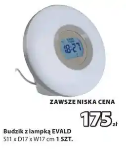 JYSK Budzik z lampką EVALD oferta