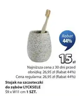 JYSK Stojak na szczoteczkę do zębów LYCKSELE oferta