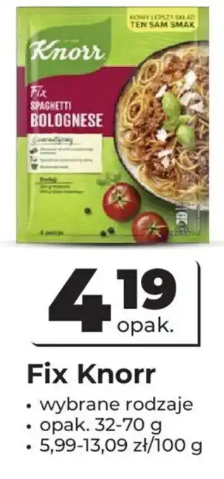 Odido Fix Knorr Spaghetti Bolognese oferta