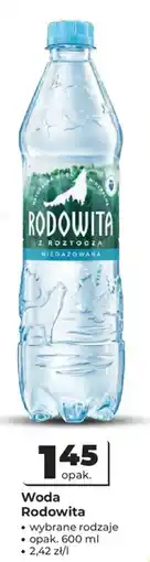 Odido Woda Rodowita oferta