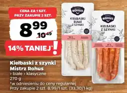 Netto Kielbaski z szynki Mistrz Rohus oferta