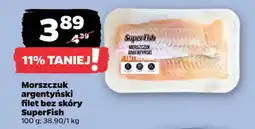 Netto Morszczuk argentyński filet bez skóry SuperFish oferta
