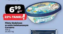 Netto Filety śledziowe w sosie śmietanowym Corsarro oferta
