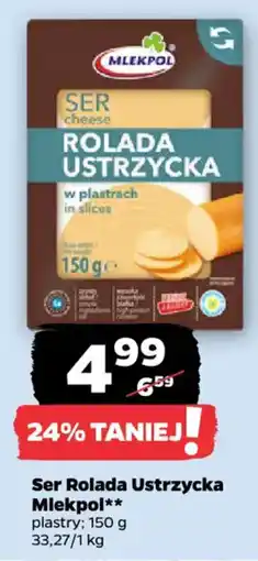 Netto Ser Rolada Ustrzycka Mlekpols oferta