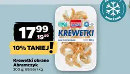 Netto Krewetki obrane Abramczyk oferta