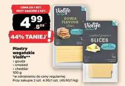 Netto Pлаstry wegańskie Violife oferta