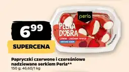 Netto Papryczki czerwone i czereśniowe nadziewane serkiem Perla oferta