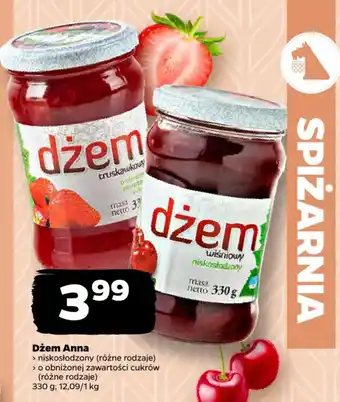 Netto Dżem Anna niskosłodzony oferta