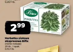 Netto Herbatka ziołowa ekspresowa Bifix oferta
