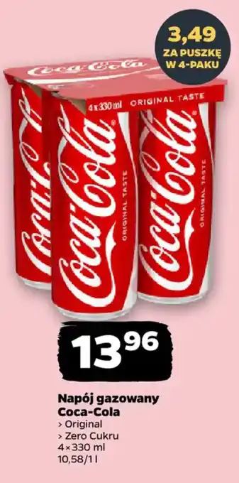 Netto Napój gazowany Coca-Cola oferta