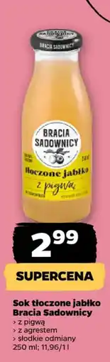 Netto Sok tłoczone jabłko Bracia Sadownicy oferta