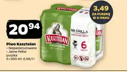 Netto Piwo Kasztelan Niepasteryzowane Jasne Pełne oferta