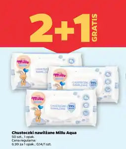 Netto Chusteczki nawilżane Millu Aqua oferta