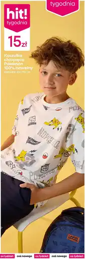 Pepco Koszulka chłopca Pokémon oferta