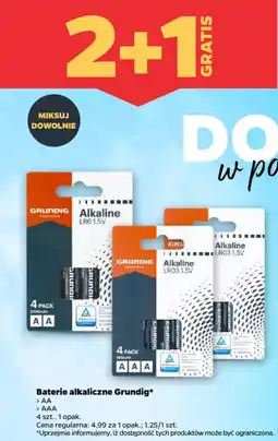 Netto Baterie alkaliczne Grundig oferta