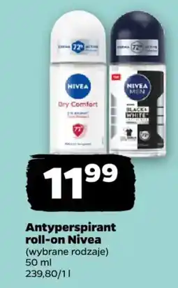 Netto Antyperspirant roll-on Nivea oferta