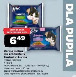 Netto Karma mokra dla kotów Felix Fantastic Purina oferta