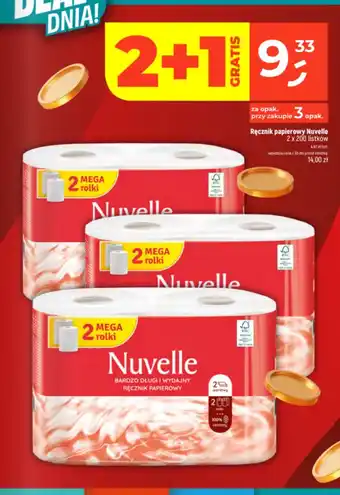 Dealz Ręcznik papierowy Nuvelle oferta