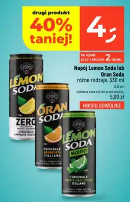 Dealz Napój Lemon Soda lub Oran Soda oferta