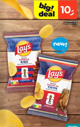 Dealz Chipsy Lay's oferta