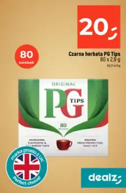 Dealz Czarna herbata PG Tips oferta