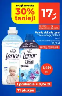 Dealz Płyn do płukania Lenor oferta