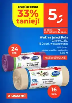 Dealz Worki na śmieci Stella oferta