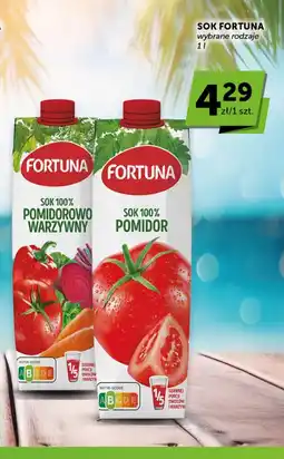 Groszek Sok Fortuna wybrane rodzaje oferta