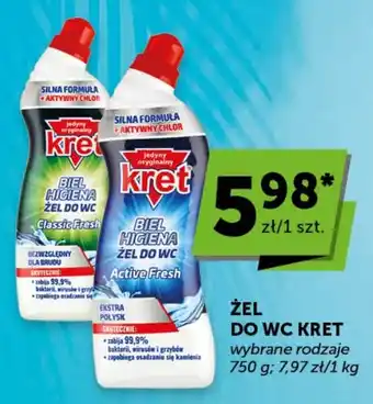 Groszek ŻEL DO WC KRET oferta